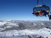 View from the summit of the Steinplatte