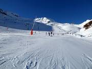 Practice slope in Les Agudes Village