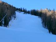 Black slope Alberto Tomba