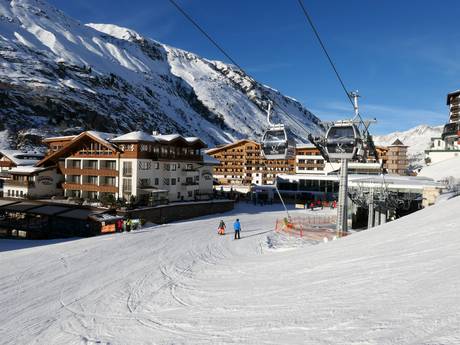 Ötztal Alps: accommodation offering at the ski resorts – Accommodation offering Gurgl – Obergurgl-Hochgurgl