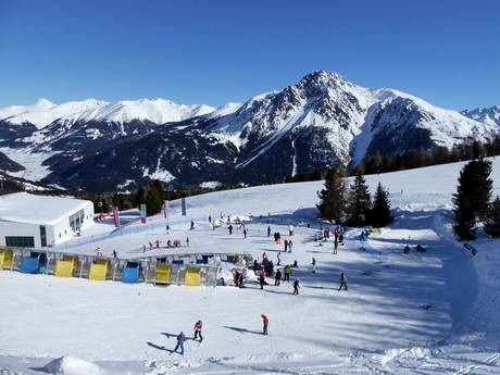Family ski resorts Italy – Families and children Belpiano (Schöneben)/Malga San Valentino (Haideralm)