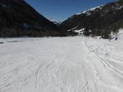 Easy, wide Schneeflucht slope