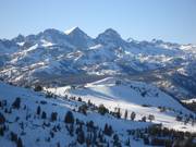 View of the Mammoth Mountain ski resort