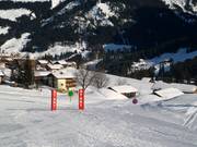 Race track at the Maisäß lift