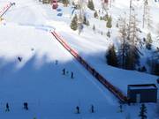Children's area with conveyor belt