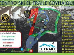 Trail map El Fraile