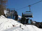 Obereggen-Oberholz - 4pers. High speed chairlift (detachable) with bubble