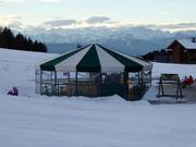 Après-ski bar on the Alpe di Siusi (Seiser Alm)