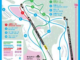 Trail map Yudonosan