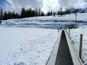 The Pony Express (conveyor belt) is popular with the little ones.