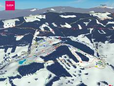 Trail map Kraličák – Hynčice pod Sušinou/Stříbrnice