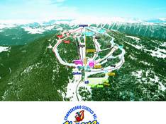 Trail map Monte Verena – Mezzaselva di Roana