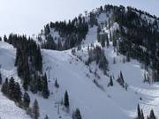 Challenging terrain in the Peruvian Gulch