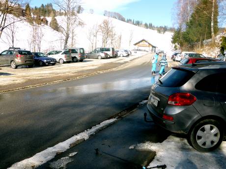 Lörrach: access to ski resorts and parking at ski resorts – Access, Parking Todtnauberg