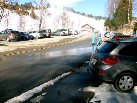 Hochschwarzwald: access to ski resorts and parking at ski resorts – Access, Parking Todtnauberg