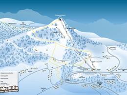 Trail map Zinkenlifte – Dürrnberg (Hallein)