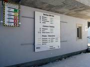 Information about the connections within the ski area