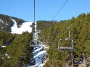 Jassettes Express - 4pers. High speed chairlift (detachable)