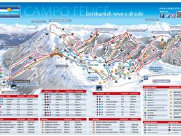 Trail map Campo Felice – Rocca di Cambio