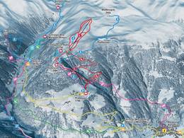 Trail map Watles – Malles Venosta (Mals)