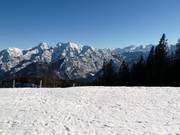 View from Unternberg towards Austria