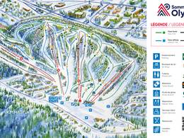 Ski resort Sommet Olympia