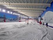 View of the main slope from the mountain station