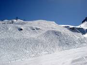 Deep-snow slopes around Gaffia
