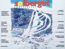 Trail map Solbergsbacken