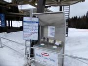 Information at the lift entrances