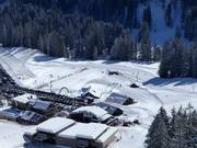 Beginner area at the Ifen valley station