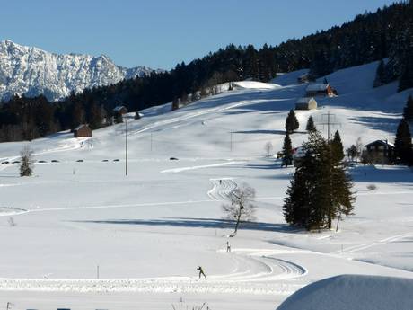 Cross-country skiing St. Gallen – Cross-country skiing Wildhaus – Gamserrugg (Toggenburg)