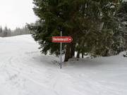 Sign to Steckenberglift