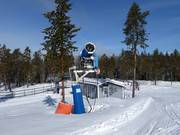 High-performance snow cannon in Tandådalen