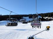 Diament Zielona (D3) - 4pers. Chairlift (fixed-grip)