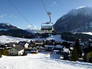 Tauplitz 1 - 4pers. High speed chairlift (detachable) with bubble