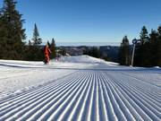 Very good slope grooming