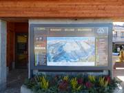 Information board at the valley station