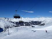 The 6-seater chairlifts Leppleskofel and Weißspitz