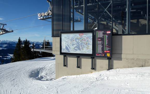 Wilder Kaiser: orientation within ski resorts – Orientation SkiWelt Wilder Kaiser-Brixental