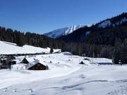 Beginner area at the Ifen valley station