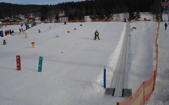 Family ski resorts South Bohemian Region (Jihočeský kraj) – Families and children Lipno