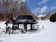 West No. 1 Quad Lift - 4pers. High speed chairlift (detachable)