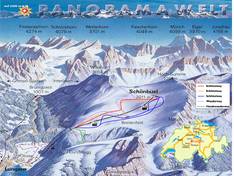 Trail map Lungern – Schönbüel