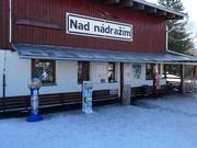 Cash desk area in Nad Nádražím