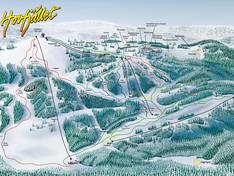 Trail map Hovfjället – Torsby