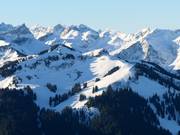 View of the Gundlifte area