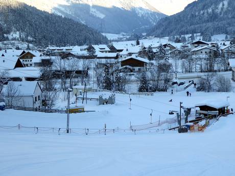 Children's area run by the Skischule Bichlbach