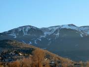 View of the Masella ski resort from the valley
