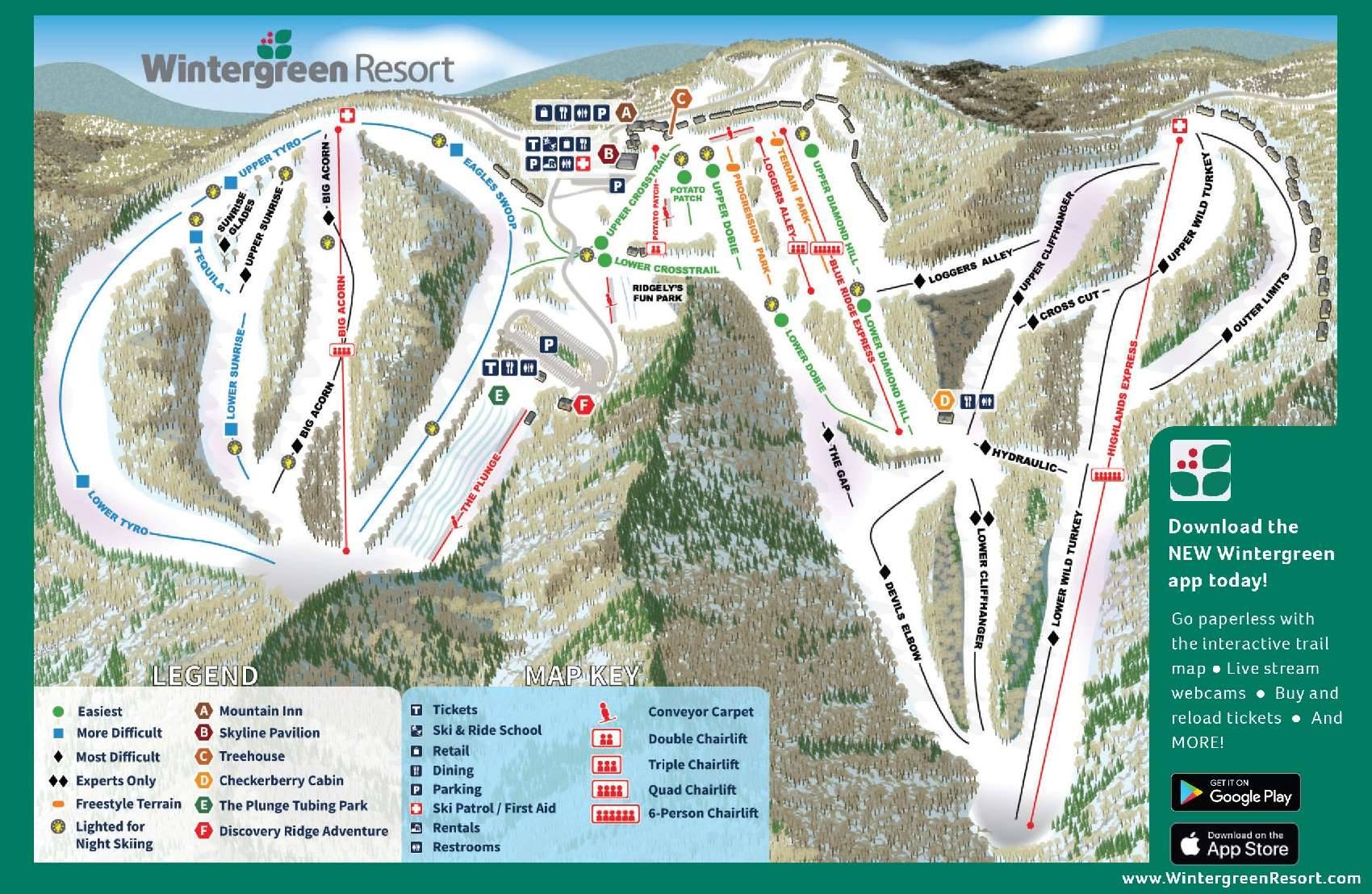 Wintergreen on sale ski resort